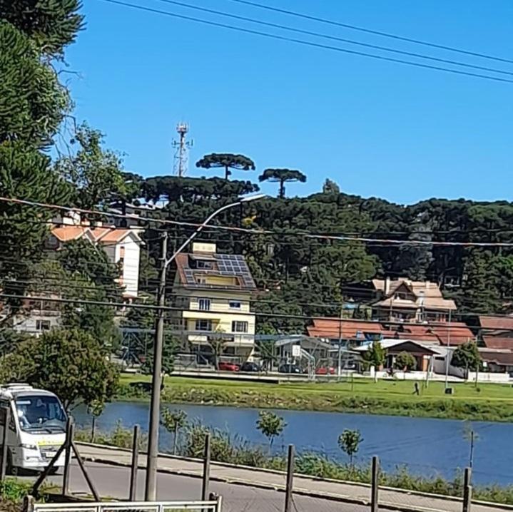 Casa Ampla Com Lareira E Churrasqueira กาเนรา ภายนอก รูปภาพ