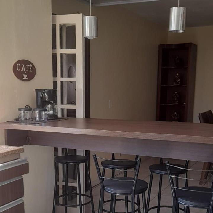 Casa Ampla Com Lareira E Churrasqueira กาเนรา ภายนอก รูปภาพ